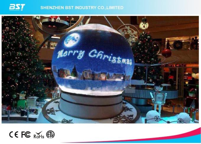 360&deg; Arc Flexible module Curved LED Screen Video Display For stage / event show 0