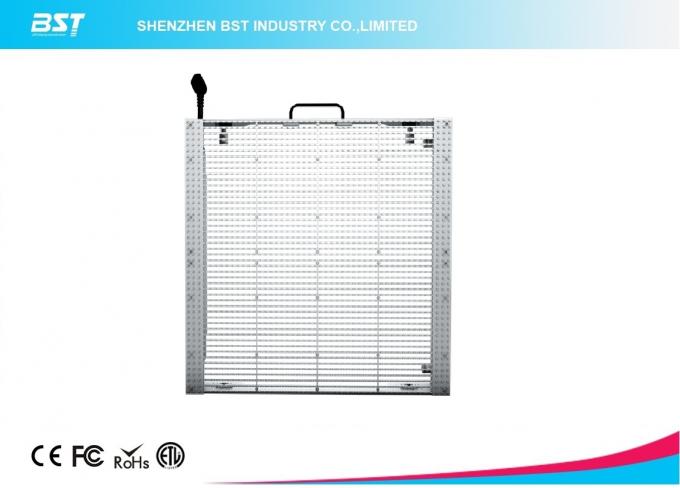 SMD2121 P3.91 Transparent LED Screen LED Mesh Curtain Super Clear Vision 1