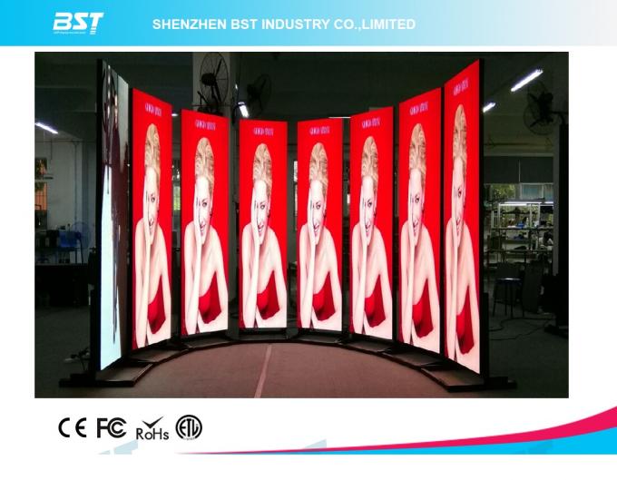 P2 IPoster Cloud advertising led display with 35mm thickness for Shopping Center 7