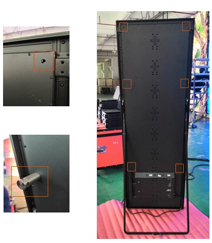 P2 IPoster Cloud advertising led display with 35mm thickness for Shopping Center 1