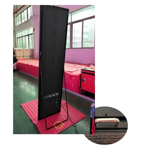 P2 IPoster Cloud advertising led display with 35mm thickness for Shopping Center 13