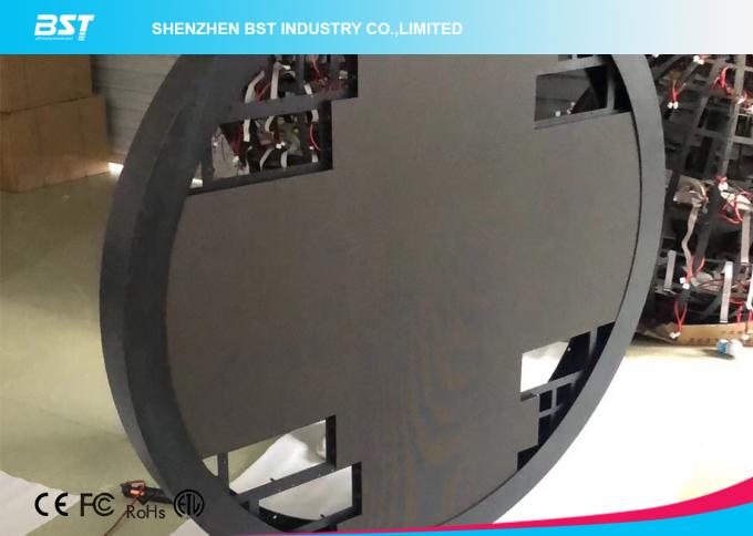 360 Degree Flex LED Video Wall , Waterproof Flexible LED Panel 1920Hz 0