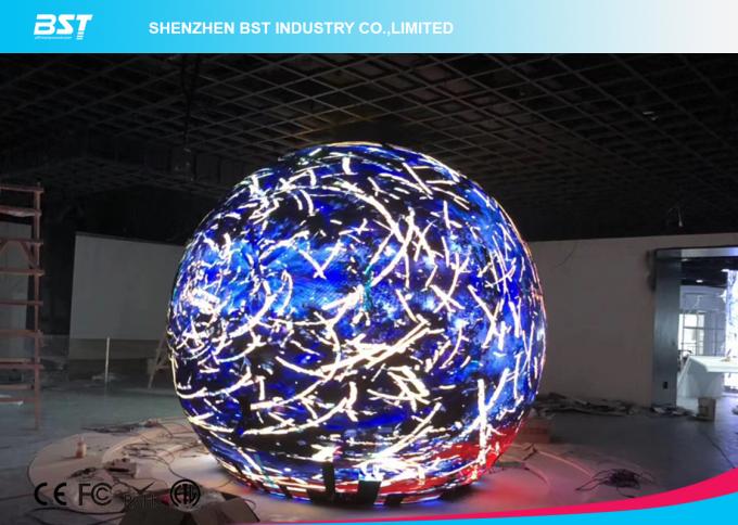 Heart Shape Flex LED Panel / Ultra Thin Flexible Display Screen 1000nits 0