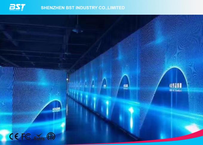 AC 110/220V Indoor Full Color LED Display , Indoor Advertising LED Display Screen 0