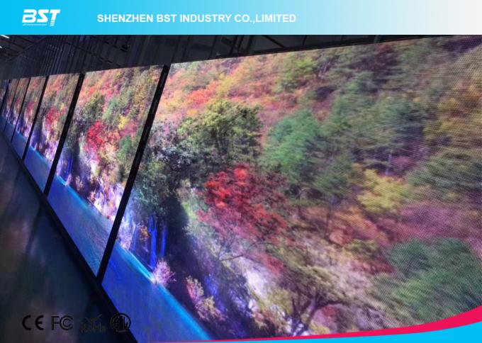 Slim 64 X 64 Pixels P3mm Indoor Full Color LED Screen Video Wall Panels SMD 2121 1