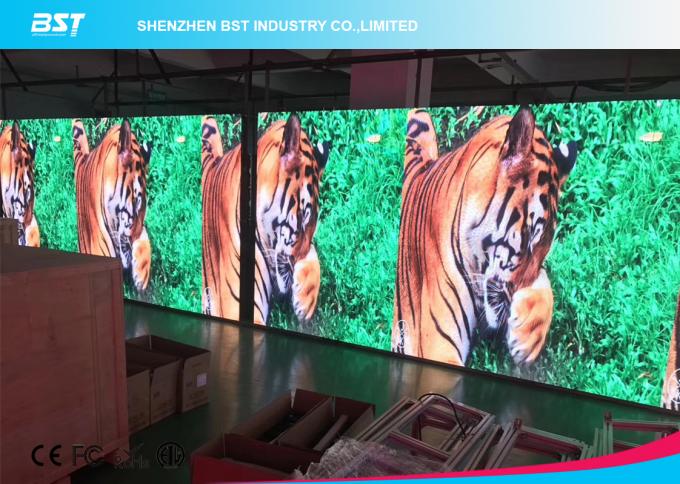 500*1000Mm full color led screen rental or fixed installation die casting aluminum 0
