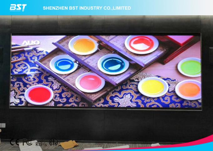 High Brightness P7.62 Indoor Full Color Led Screen Video Wall Displays With 1/4 Scan 0
