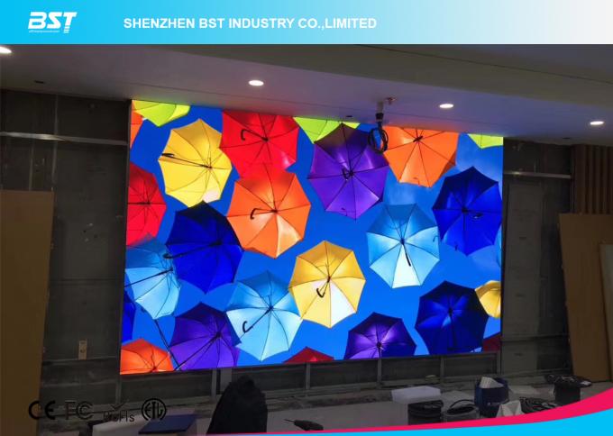 Full Color Digital Advertising Display Boards , Horizontal Hd LED Display 0