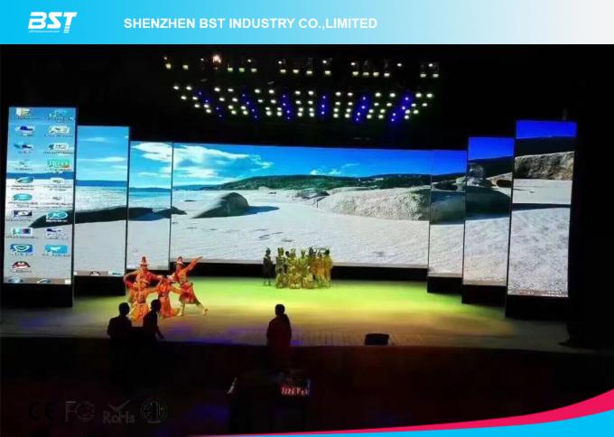 Die Casting Aluminum Commercial LED Display Screen / Full Color LED Panel 0