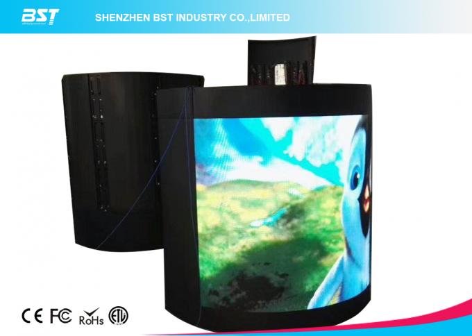 Ultra Thin Flexible LED Display For Commercial Advertising / Animation 0