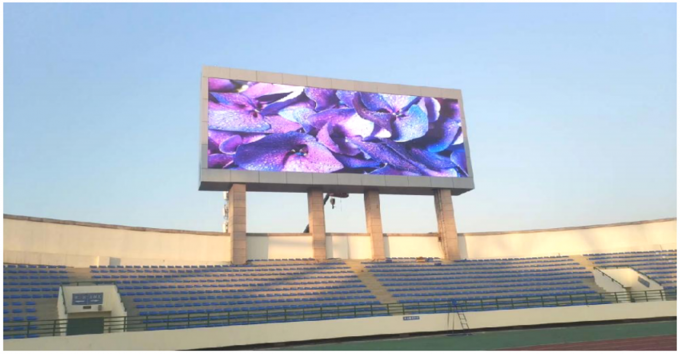 Full Color Outdoor Advertising LED Display Ultra Thin Lightweight Easy To Install For Dynamic Advertising 5