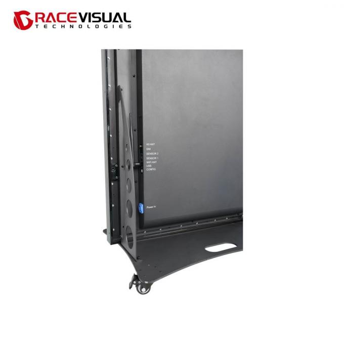 3840hz High Refresh Rate Light Weight Indoor Full Color LED Poster Screen 48kg/piece With Wheels Totem 1