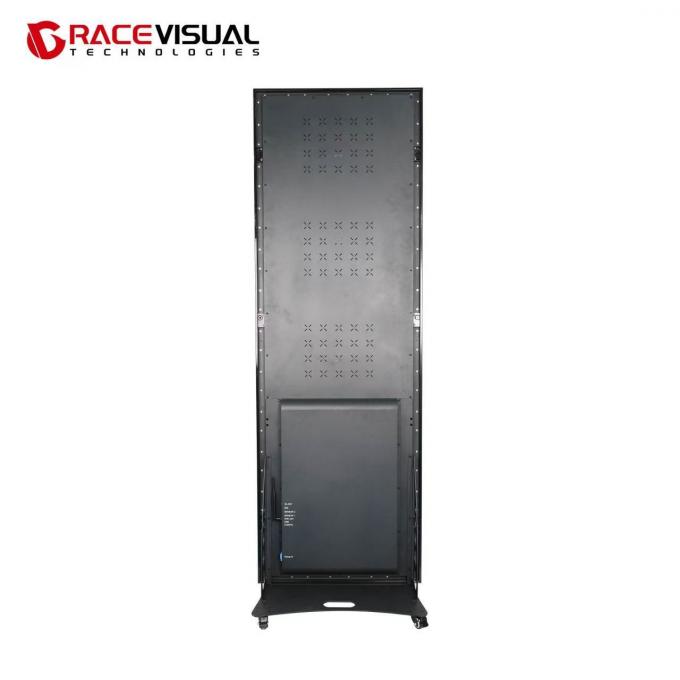 3840hz High Refresh Rate Light Weight Indoor Full Color LED Poster Screen 48kg/piece With Wheels Totem 2