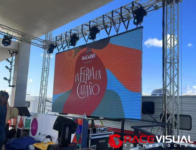 Upgrade P2.97 Rental LED Display 4500nits Brightness Outdoor Full Color Screen High Refresh Rate 7680HZ 0
