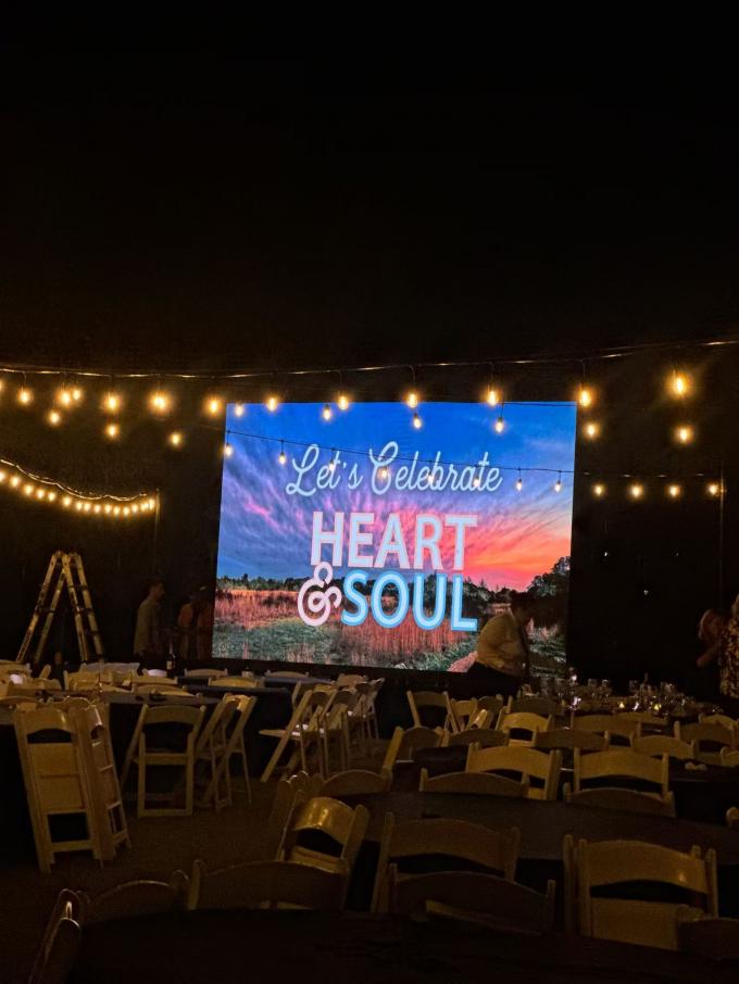 Upgrade P2.97 Rental LED Display 4500nits Brightness Outdoor Full Color Screen High Refresh Rate 7680HZ 6