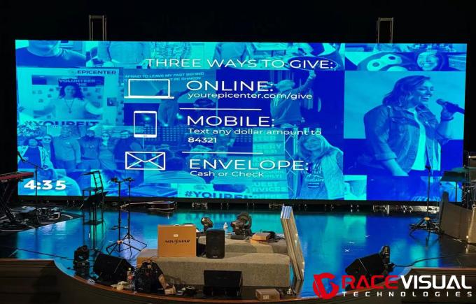 IRC Series Indoor Rental LED Display &ndash; 500&times;500mm, 1.9&ndash;3.9mm Pixel Pitch, Auto-Lock System, 7680Hz High Refresh Rate 2
