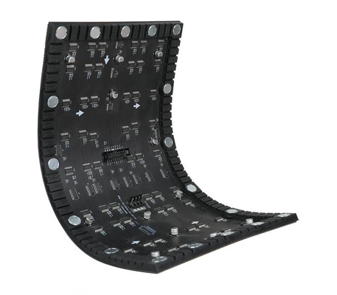 FX series Soft Rubber LED Display Module, Convex, Concave or Twisted Available Module 2