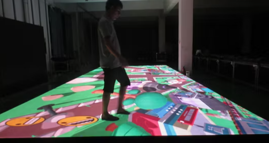 Fast Installation Indoor LED Digital Dance Floor Tiles Video Wall Interactive Display Screen 1