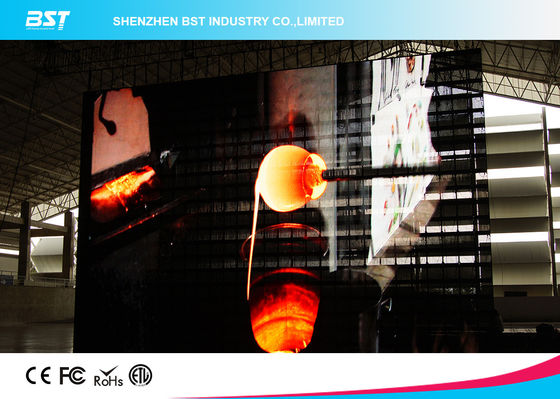 Automatic Brightness Adjustment for Energy Saving Transparent LED Screen