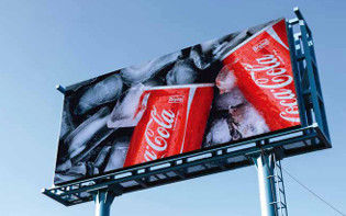 High Brightness 6500nits Outdoor Advertising LED Display For Building / Stadium