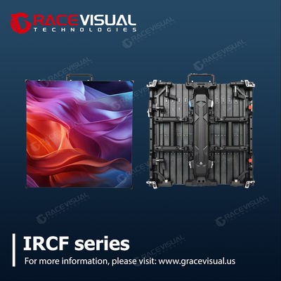 IRCF Series Flexible LED Panel Indoor P2.6/P2.9/P3.9 500MM*500MM , A8s Receive cards,7680HZ High Refresh rate