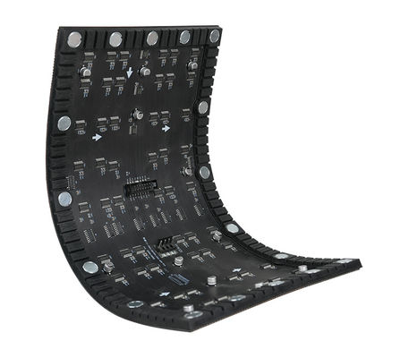 FX series Soft Rubber LED Display Module, Convex, Concave or Twisted Available Module