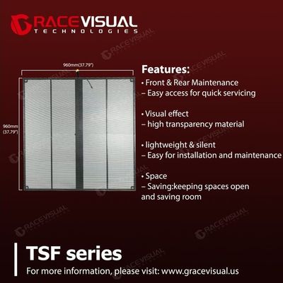 TSF Series , a cutting-edge visual solution designed for high-resolution content display with exceptional transparency (70%-95%).