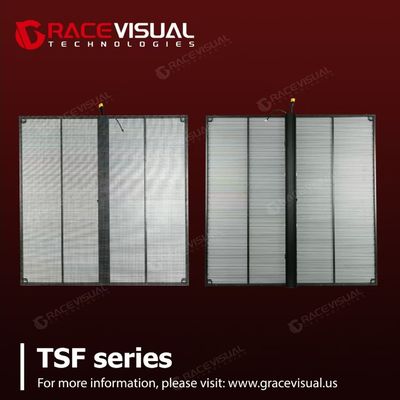 TSF Series Transparent LED panel with High transparency and Ultra thin panel design