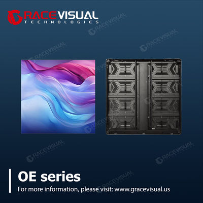OE Series P3.9 Professional Outdoor LED Display - IP65 Front-Maintenance System with 4000:1 Contrast | Seamless Splicing Technology