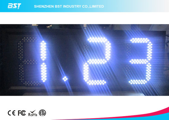 Waterproof 8" Led Gas Price Display Ip67 / Electronic Gas Price Signs