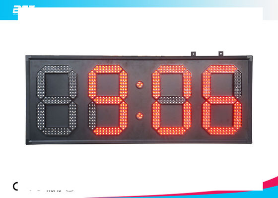 China Huge Led Digital Wall Clock Battery Operated Led Display Timer company