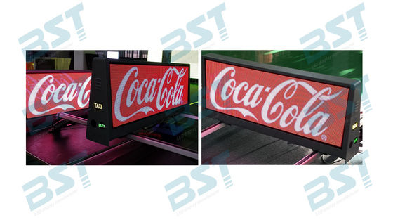China Double Side Taxi LED Display P2.5 P5 Full Color 3G/4G / Wifi Wireless For Advertising company