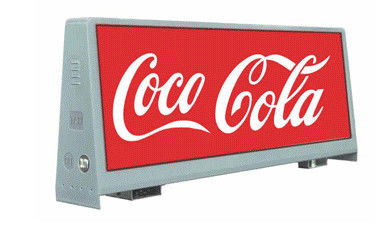 China Waterproof Small Car Taxi Roof Advertising LED Display 960mm X 320mm Taxi Top LED Screen company