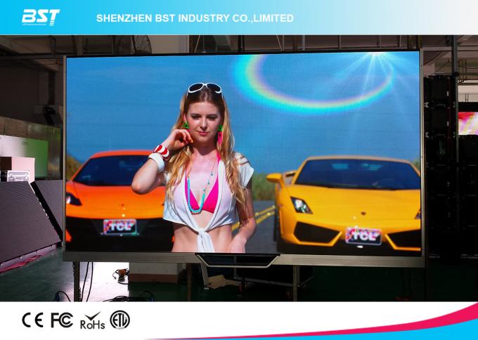 Ultral HD P1.6 SMD1010 Indoor Advertising Led Display For Tv Studio / Trade Show 4
