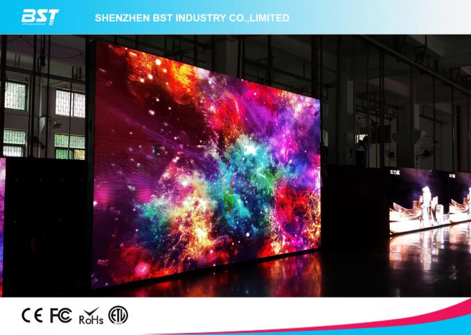 High contrast ratio Indoor Advertising Led Display , P3 SMD2121 Full Color  LED Screen 2