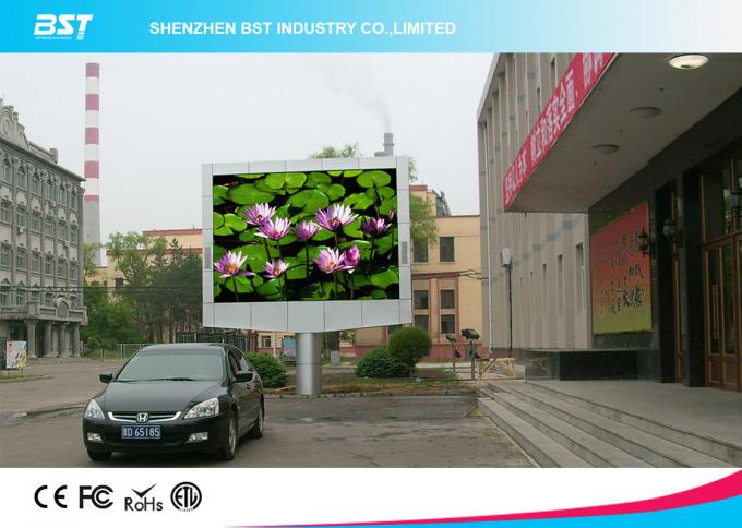 32x16 Pixels P10 SMD3535 LED Display Module  320mm X 160mm with 10000 Pixel/㎡ 2