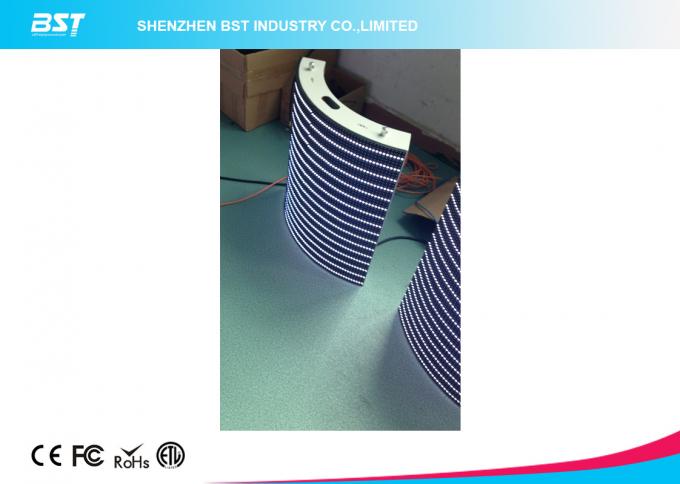 IP65 P8 outside SMD curved LED video screen seamless splicing convex and concave 1