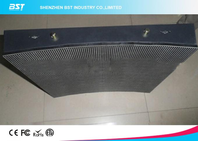 P5mm Indoor Curved LED Display screen, SMD2121 full color led screen for TV station 0