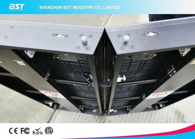 Flexible 1R1G1B 43264 dot/m2 60HZ P4.81mm Full Color Curve Large Led Display Screen 1
