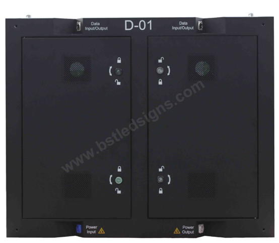 P4 HD indoor Advertising LED Display with Rolling Message 768 x 768mm Cabinet 1