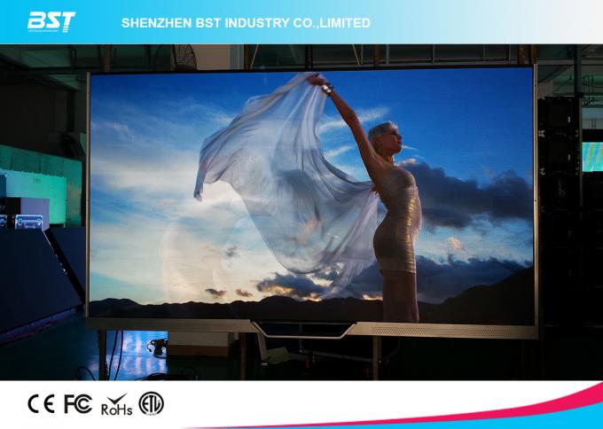 P2.5 indoor advertising LED Display, HD Flexible LED Video Display 480 x 480mm Cabinet Size 3