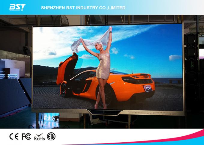 P2.5 indoor advertising LED Display, HD Flexible LED Video Display 480 x 480mm Cabinet Size 1