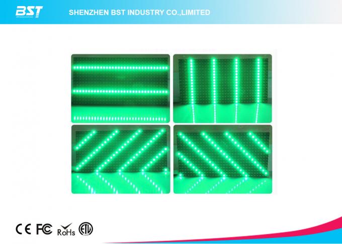 P10 LED Display Module 320mm X 160mm / 32 X 16 Pixels Video Greenl Color Led Panel 2