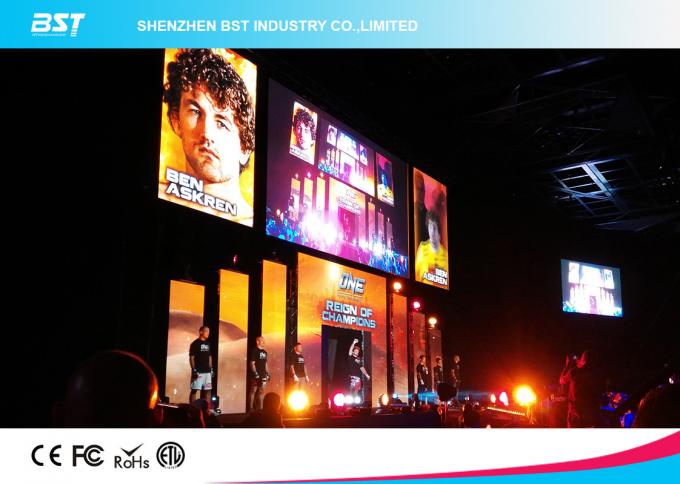SMD2121 RGB Rental Led Display 500 X 1000mm Ultra thin LED screen P4.81 P6.25 6