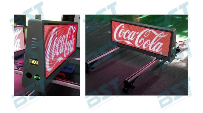 Waterproof P2.5 Taxi LED Display Advertising Video Program 3G/4G/WIFI/SB 1