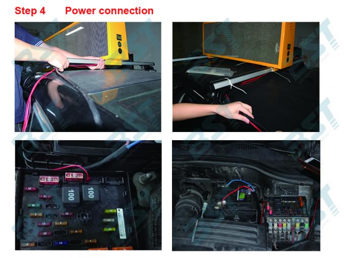Full Color 4G Wireless P3 Taxi Top Screens 40000 Pixel per sqm Waterproof IP65 OEM 4
