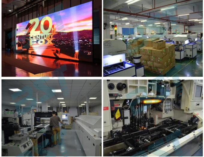 P8 SMD3535 Iron/Aluminum Outdoor advertising LED Display screen with 64dots X 48dots 8