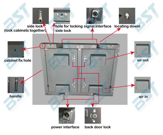 HD P8 SMD 3535 Outdoor Led Display Board For Advertising , Exterior Led Screen 1