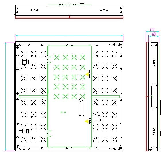 P4mm Indoor full color Led Screen With 140 Degree Viewing Angle for convention center 1