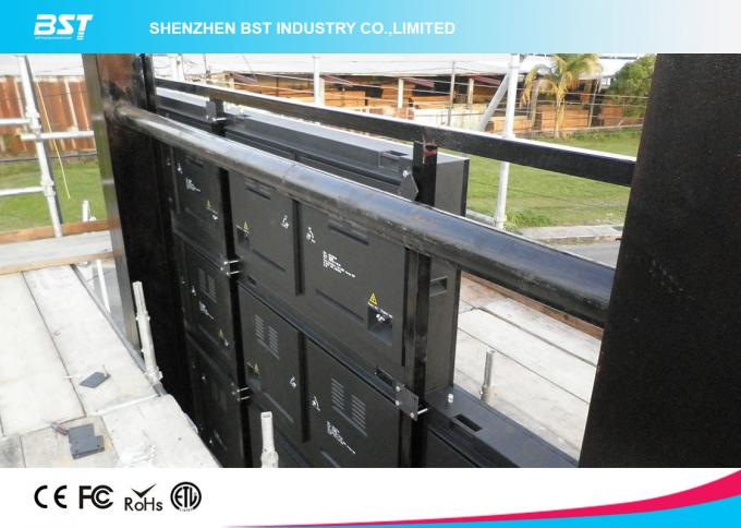 Waterproof P16 Outdoor Advertising Led Display 1R1G1B , Led Video Display Board 7